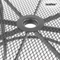 Melfi fém mesh kerti asztal 91,5x91,5x71 cm