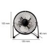 Ruen asztali usb ventilátor 5 W