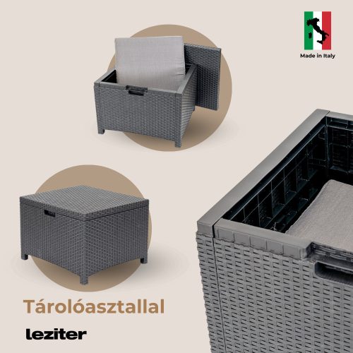 Venus Large V 7 személyes kerti bútor garnitúra