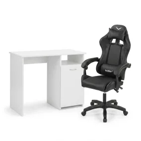 Family One íróasztal szett Raven gamer forgószékkel