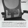 Family One íróasztal szett Flexo ergonomikus forgószékkel