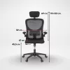 Family One íróasztal szett Flexo ergonomikus forgószékkel
