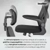 Family One íróasztal szett Flexo ergonomikus forgószékkel
