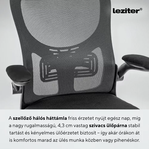 Family One íróasztal szett Flexo ergonomikus forgószékkel