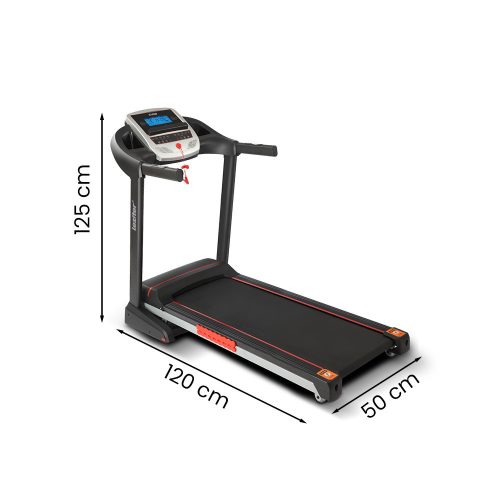 Futópad Led kijelzővel Runova Max 120 kg, 2,5 LE, 15 Km/h, dőlésszög 0-15%