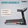Futópad Led kijelzővel Runova Max 120 kg, 2,5 LE, 15 Km/h, dőlésszög 0-15%