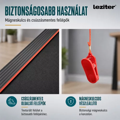 Futópad Led kijelzővel Runova Max 120 kg, 2,5 LE, 15 Km/h, dőlésszög 0-15%