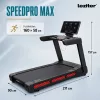 Futópad Led kijelzővel Speedpro Max 150 kg, 6 LE, 25 Km/h, dőlésszög 0-25%