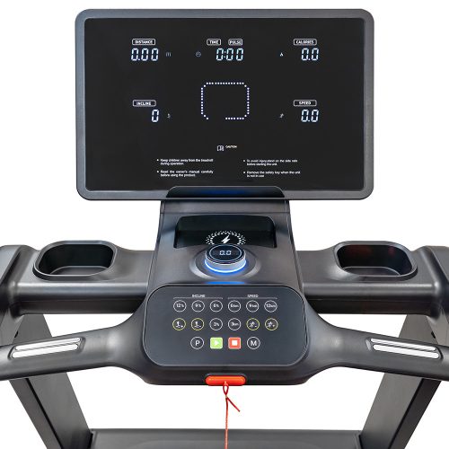 Futópad Led kijelzővel Speedpro Max 150 kg, 6 LE, 25 Km/h, dőlésszög 0-25%