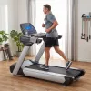 Futópad Led kijelzővel Titanfit Max 200 Kg, 3 LE, 1-25 Km/h, dőlésszög 0-18%