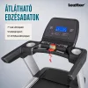 Futópad Led kijelzővel Titanfit Max 200 Kg, 3 LE, 1-25 Km/h, dőlésszög 0-18%
