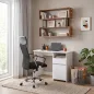 Family Pro íróasztal szett Fit ergonomikus forgószékkel