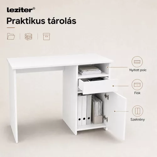 Family Pro íróasztal szett Fit ergonomikus forgószékkel