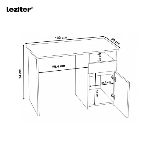 Family Pro íróasztal szett Flexo ergonomikus forgószékkel
