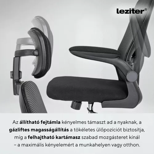 Family Pro íróasztal szett Flexo ergonomikus forgószékkel
