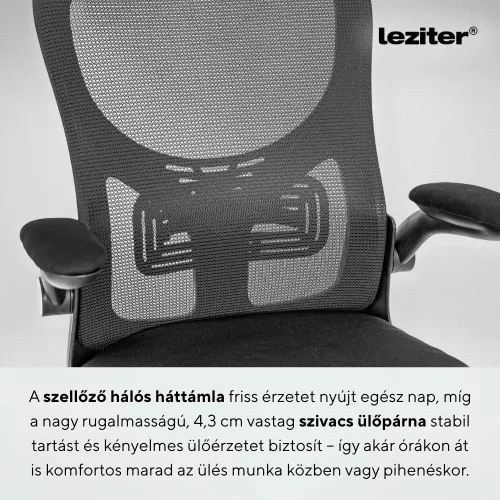 Family Pro íróasztal szett Flexo ergonomikus forgószékkel