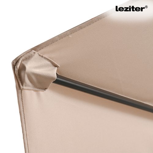 Gina kerti napernyő bézs 300 cm