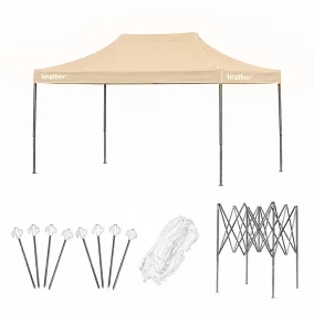 Összecsukható kerti pavilon 3x4,5 m
