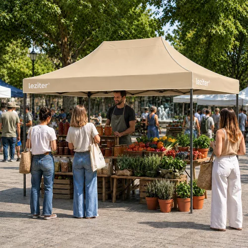 Összecsukható kerti pavilon 3x4,5 m