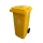 Hulladéktároló 120L sárga