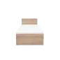   Miami egyszemélyes ágy 90x200 cm sonoma tölgy-sonoma tölgy
