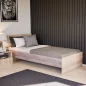   Miami egyszemélyes ágy 90x200 cm sonoma tölgy-yorki tölgy