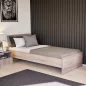   Miami egyszemélyes ágy 90x200 cm yorki tölgy-sonoma tölgy