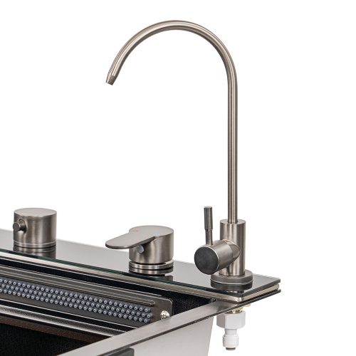 Calandria multifunkciós rozsdamentes mosogató