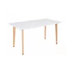 Silla 120 cm szögletes étkezőasztal fehér