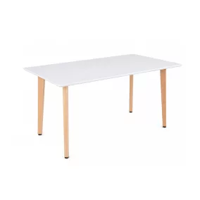 Silla 120 cm szögletes étkezőasztal fehér
