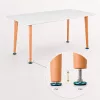 Silla 150 4+1 étkező garnitúra fehér-szürke