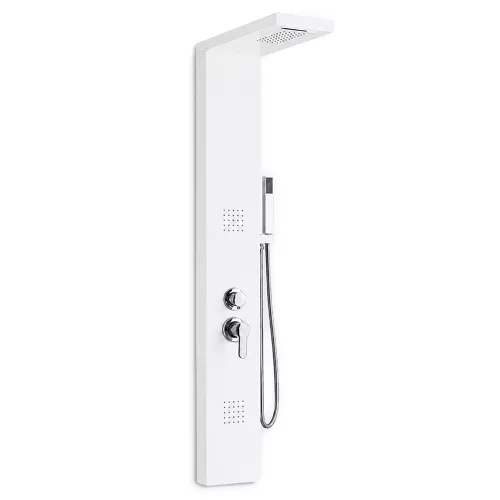 Malaga White hidromasszázs zuhanypanel
