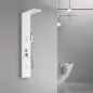 Malaga White hidromasszázs zuhanypanel