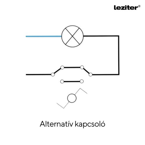 Nova váltókapcsoló 106 szürke