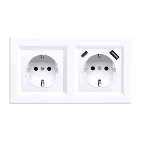 Nova dugalj USB csatlakozóval fehér kerettel