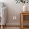 Nova csatlakozóaljzat USB csatlakozóval fehér