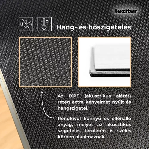 Leziter Campo tölgy Vinyl SPC fózolt padló