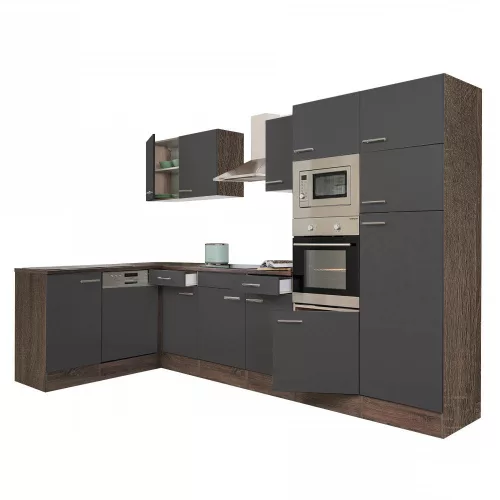 Yorki 340 sarok konyhabútor felülfagyasztós hűtős kivitelben