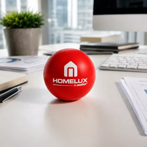 Homelux stresszlabda piros