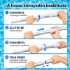 Teleszkópos rúd medence tisztító hálóhoz LMTH-01 2x180 cm, 0,8 mm, ezüst