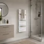   Solaro Design törölközőszárító radiátor 1200x500 mm fehér