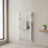 Egyenes törölközőszárító radiátor 1000x500 mm fehér