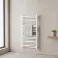 Egyenes törölközőszárító radiátor 1000x500 mm fehér
