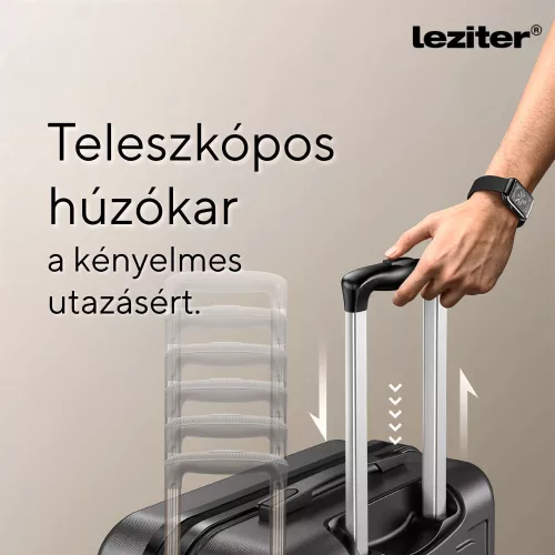 TraveLux Light III gurulós bőrönd szett