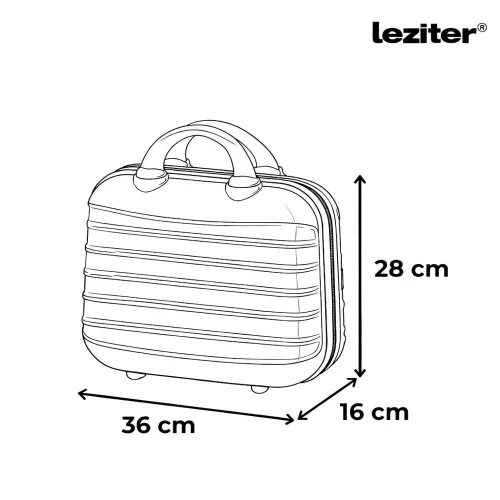 TraveLux Max III gurulós bőrönd szett