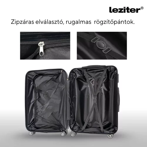 TraveLux Max V gurulós bőrönd szett