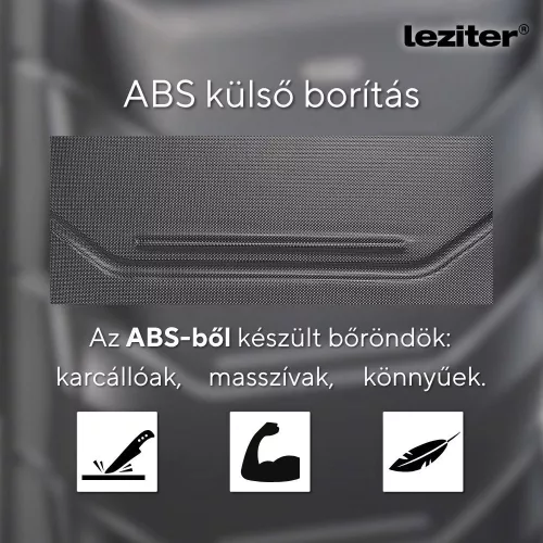 TraveLux Max VIII gurulós bőrönd szett