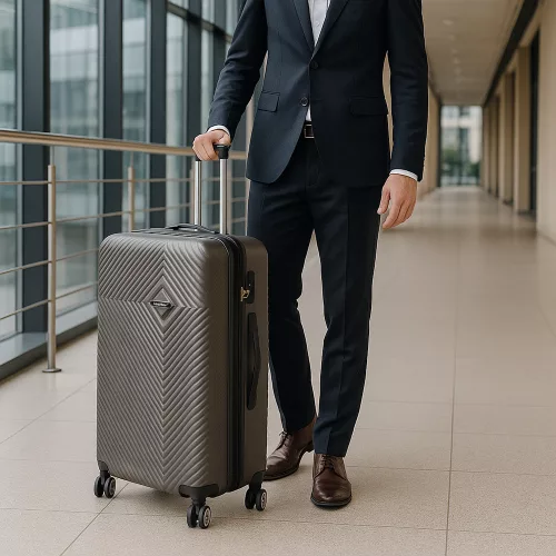 TraveLux Pro IV gurulós bőrönd szett