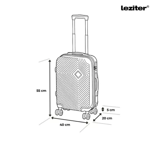 TraveLux Pro VI gurulós bőrönd szett