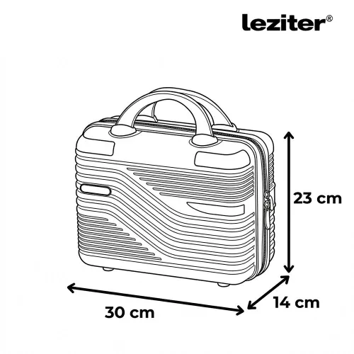 TraveLux Urban III gurulós bőrönd szett